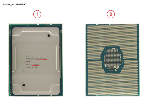 CPU XEON GOLD 6148 2,4GHZ 150W