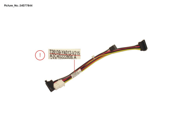 CABLE SATA 3P (15PN+15PN+6PN)