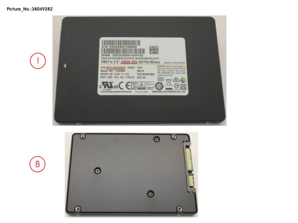 SSD S3 256GB 2.5 SATA (7MM) (OPAL)