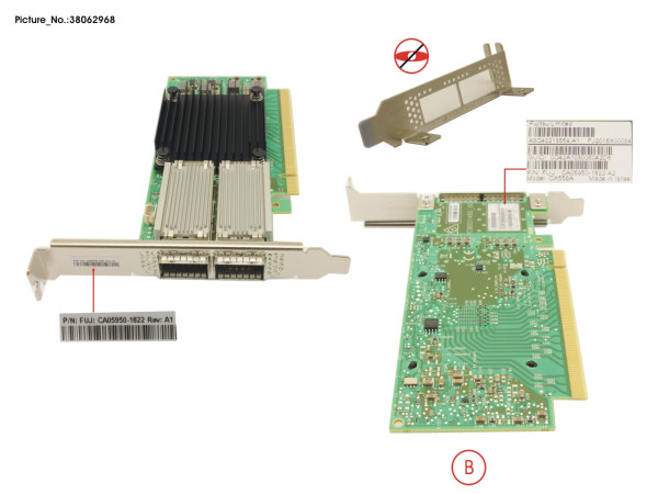 PIB EP 100GB 2 PORT EDR CONNECTX-5