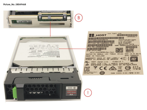 DX S4 HD DRIVE 3.5' 10TB 7. 2K AF