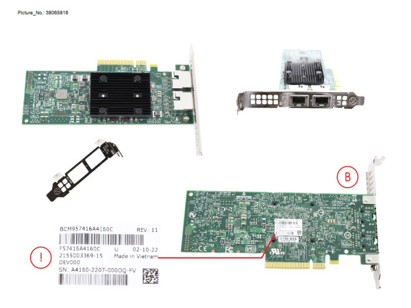 PLAN EP P210TP 2X 10GBASE-T PCIE