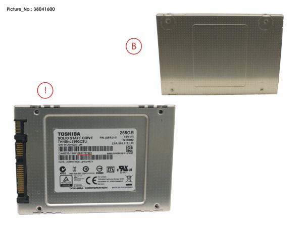 SSD S3 256GB 2.5 SATA (7MM)