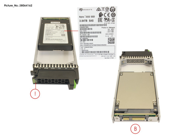 JX40 S2 TLC SSD 3.84TB RI