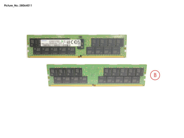 256GB (1X256GB) 4RX4 DDR4-3200 R 3DS ECC