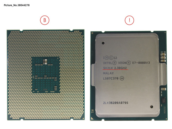 CPU XEON E7-8880V3 2,3GHZ 150W