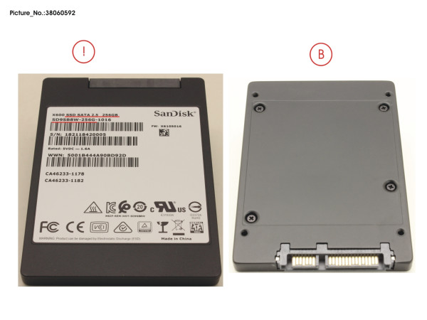 SSD S3 256GB 2.5 SATA (7MM)