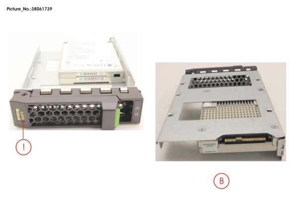 SSD SAS 12G 3.84TB READ-INT. 3.5' H-P EP