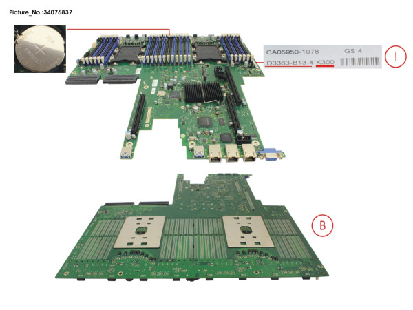 SYSTEMBOARD RX2530 M5