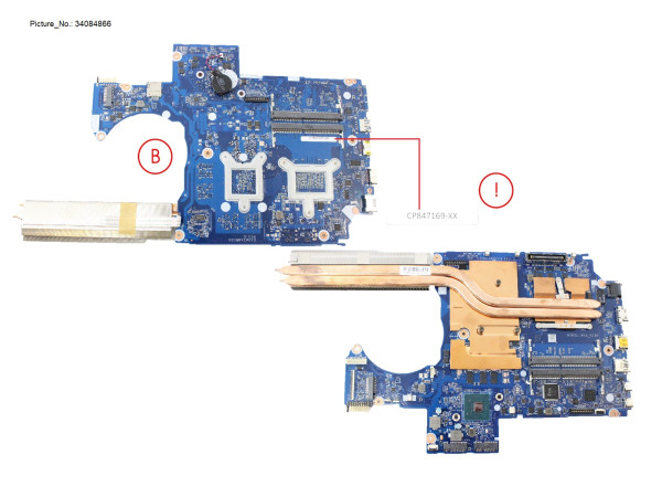 MB ASSY I7-8850H N18P-Q3 P2000 (PRVD)