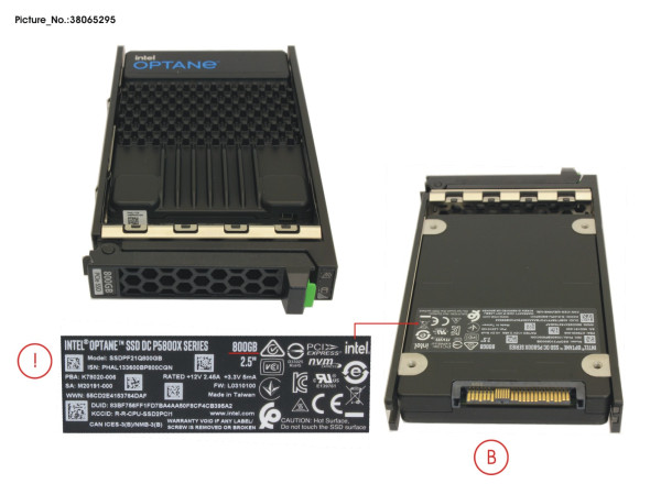 SSD PCIE4 SFF WI 800GB