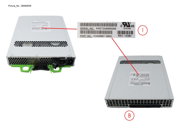 DX SPARE AC PLATINUM-PSU FOR 2,5"/3,5"