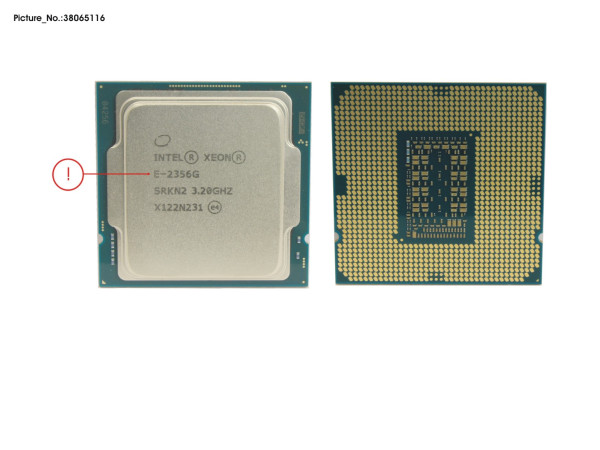 CPU XEON E-2356G