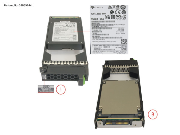 DX/AF SSD SAS 2.5" 960GB 12G