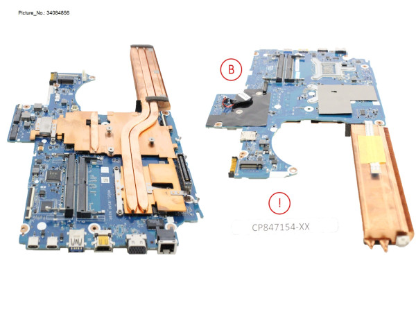 M/B Assy T1000 + Core i5-10400H (PRVD)