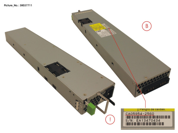 DX500/600 S3 CE POWER SUPPLY UNIT PSU