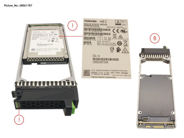 JX40 S2 SED TLC SSD 400GB WRITE INT