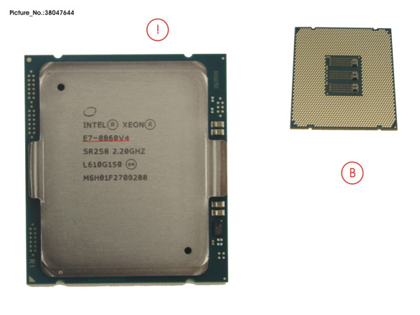 CPU XEON E7-8860V4 2,2GHZ 14,0" W