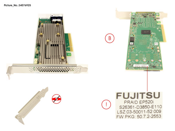 PRAID EP520I FH/LP