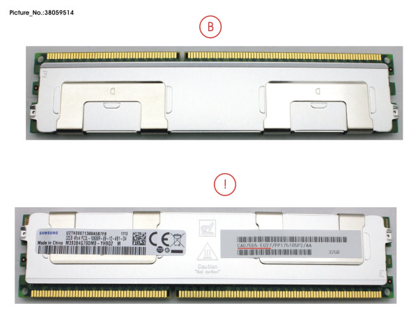 DX5/600 S4,AF650 S2 CACHEMEM 32GB 1XDIMM