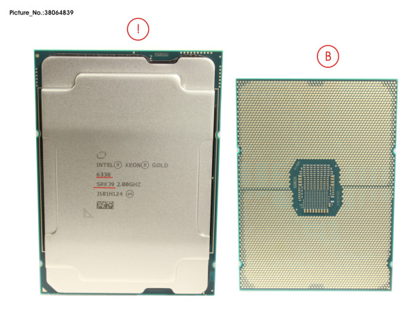 CPU XEON GOLD 6338