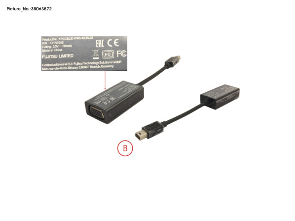 MiniDP TO VGA ADAPTER