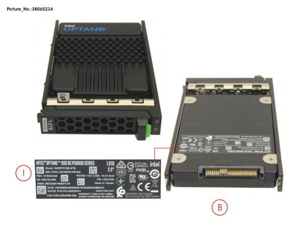 SSD PCIE4 SFF WI 1.6TB