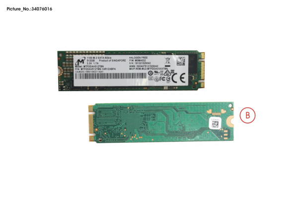 SSD S3 M.2 2280 MOI 1100 512GB