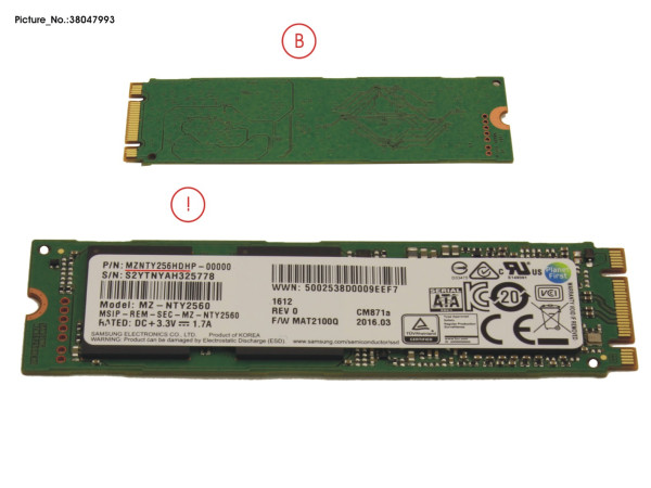 SSD S3 M.2 2280 256GB