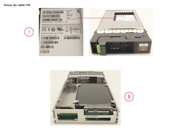 DX S3/S4 SSD SAS 3.5" 1.92TB DWPD1 12G