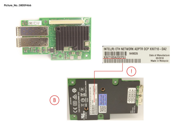 XXV710-DA2 2X25GB OCP