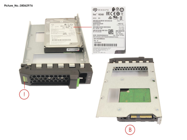 HD SAS 12G 600GB 10K 512N HOT PL 3.5' EP