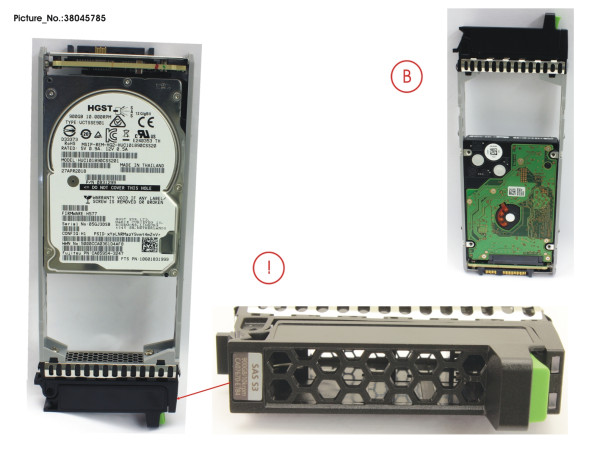 DX S3 SED DRIVE 2.5' 900GB 10KRPM