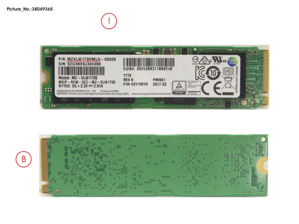 SSD PCIE M.2 2280 1TB