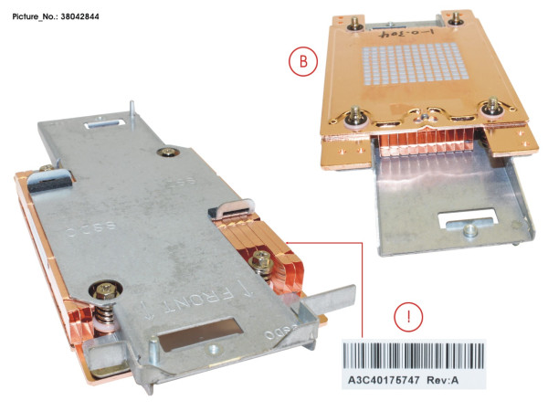 HS CPU2 135W W.SSD HOLDER