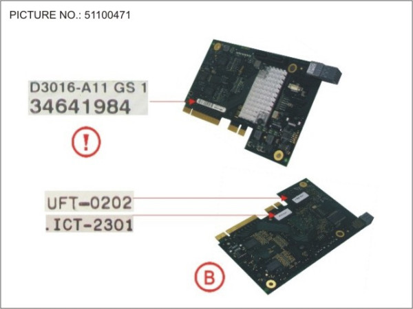 PY SAS RAID MEZZ CARD 6GB