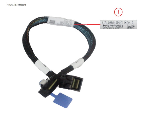 MINISASHD CABLE, INT RAID TO 3.5X4 FHSBP