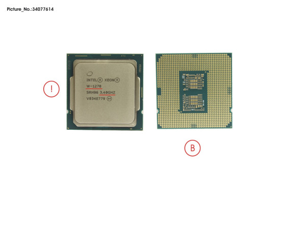 CPU INTEL XEON W-1270 3,4 GHZ 80W