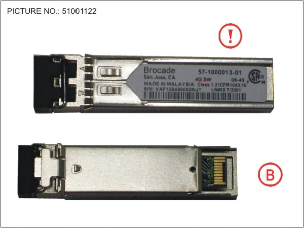 FC SFP MMF 4GB LC (BROCADE)