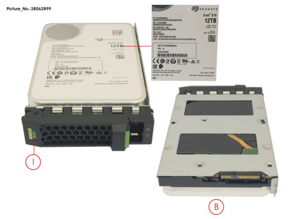 HD SAS 12G 12TB 7.2K 512E HOT PL 3.5' BC