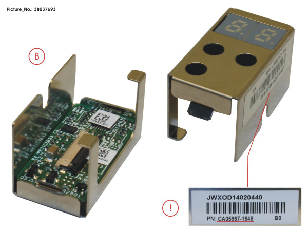 DX S3 DE OPERATION DISPLAY PANEL ODP