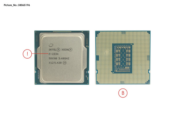 CPU XEON E-2334