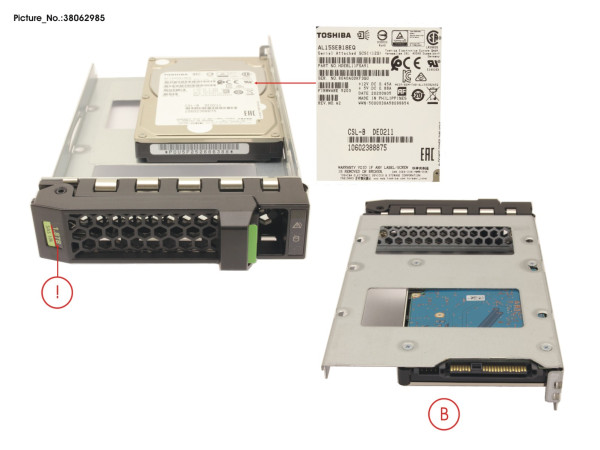 HD SAS 12G 1.8TB 10K 512E HOT PL 3.5' EP