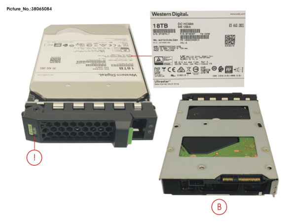 HD SAS 12G 18TB 7K2 512E LFF BC