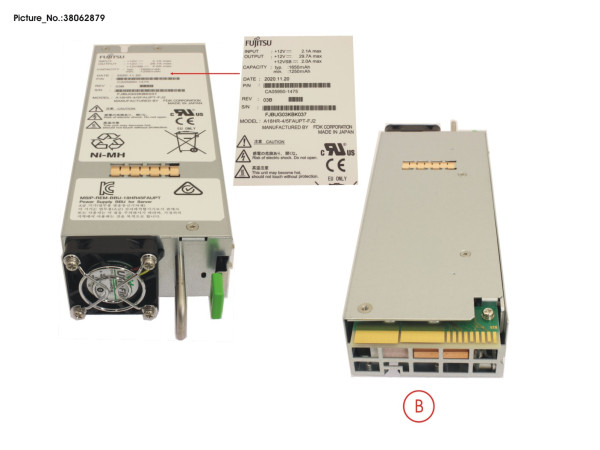 FUJITSU BATTERY UNIT 380W, 12V