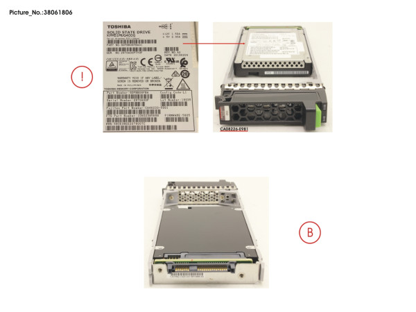 DX S3/S4 SSD SAS 2.5" 400GB DWPD10 12G