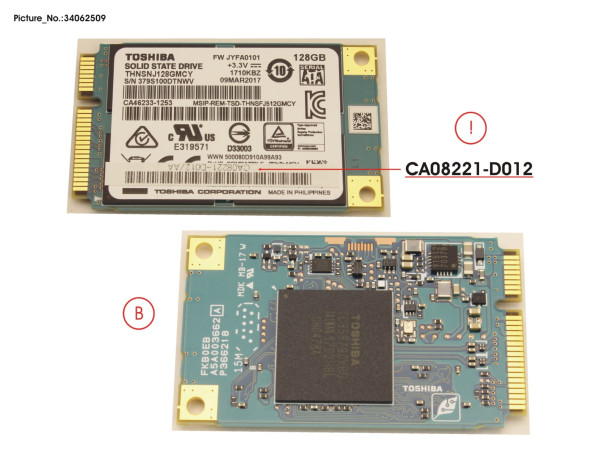 DX60S4 BUD (mSATA) for iSCSI/6G SAS