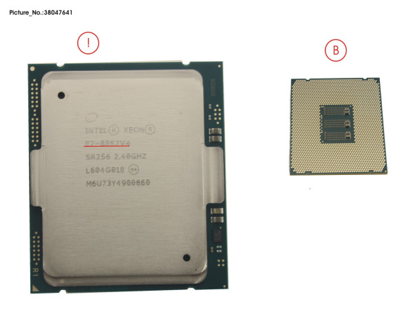 CPU XEON E7-8867V4 2,4GHZ 165W