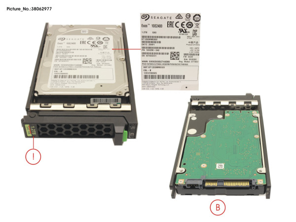 HD SAS 12G 1.2TB 10K 512N HOT PL 2.5' EP