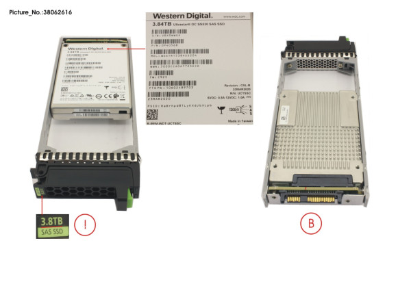 JX40 S2 TLC SSD 3.84TB RI